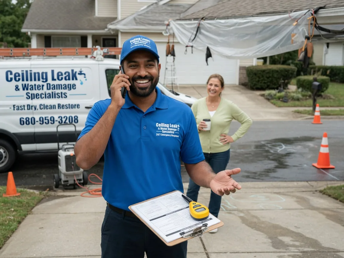 Ceiling Leak Cleanup Rockford, AL FAQs